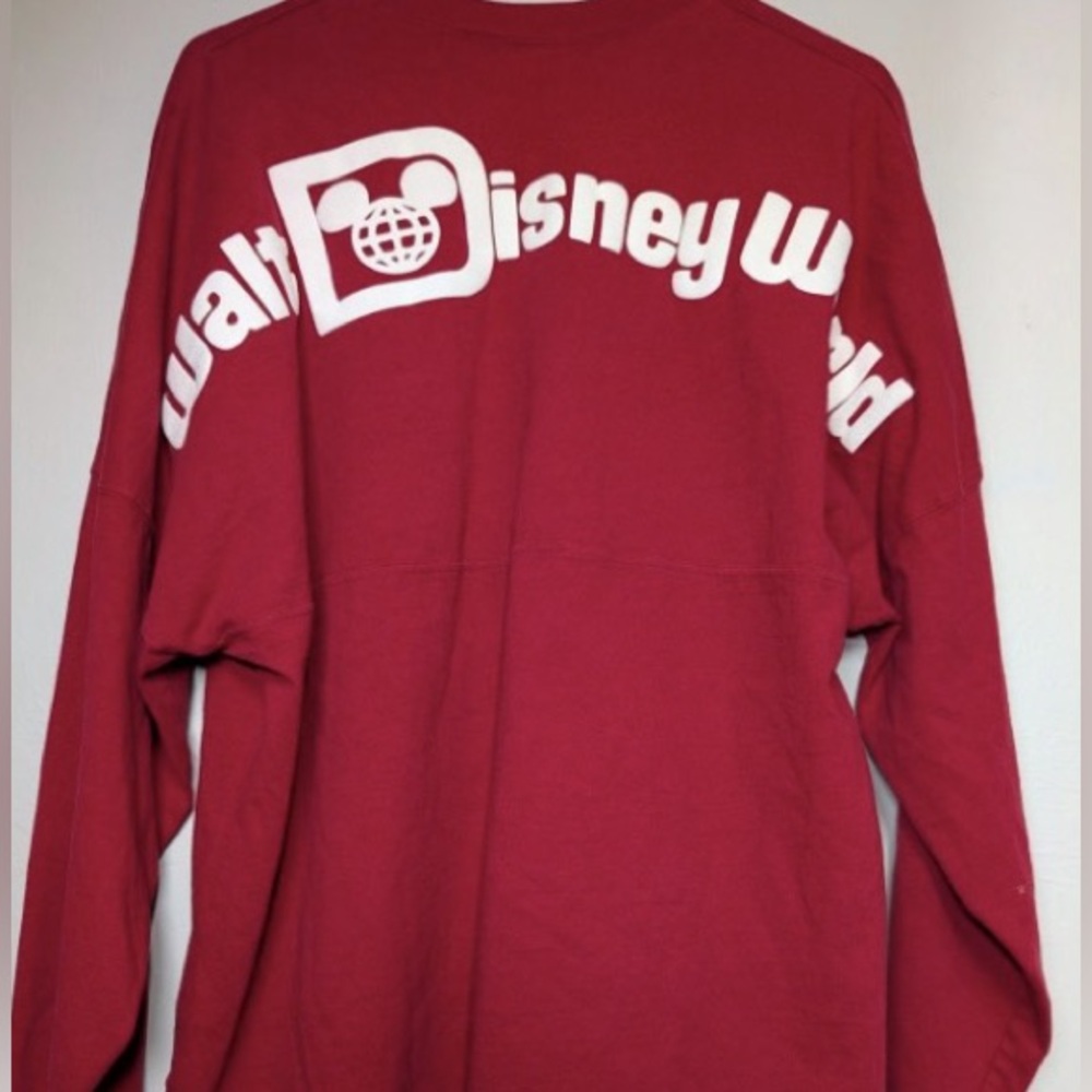 Walt Disney World Red Long Sleeve Women's Top